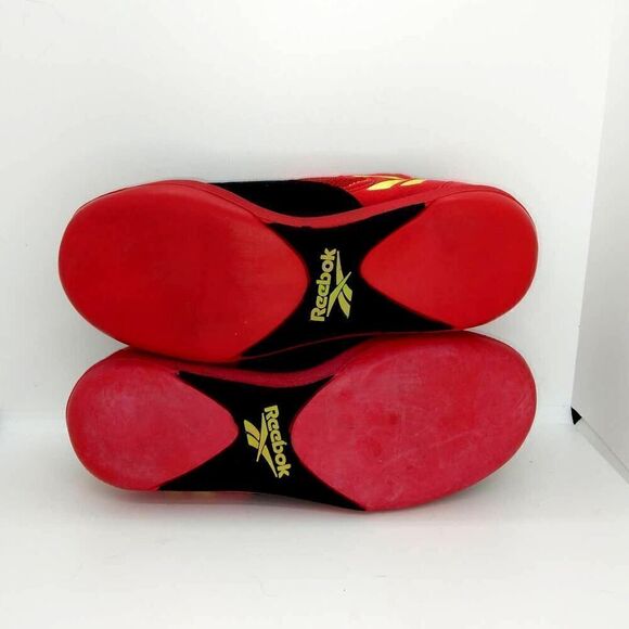 Reebok Suede Wrestling/Power Olympic Lifting Mens Pre-owned Red Shoes- sz. 6 1/2 main image 6